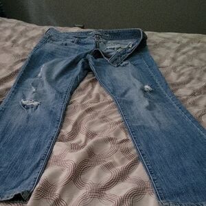American Eagle Outfitters Blue Straight Leg Jeans